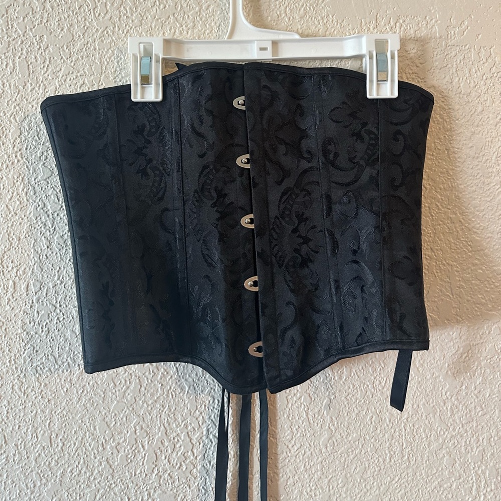 Black corset top